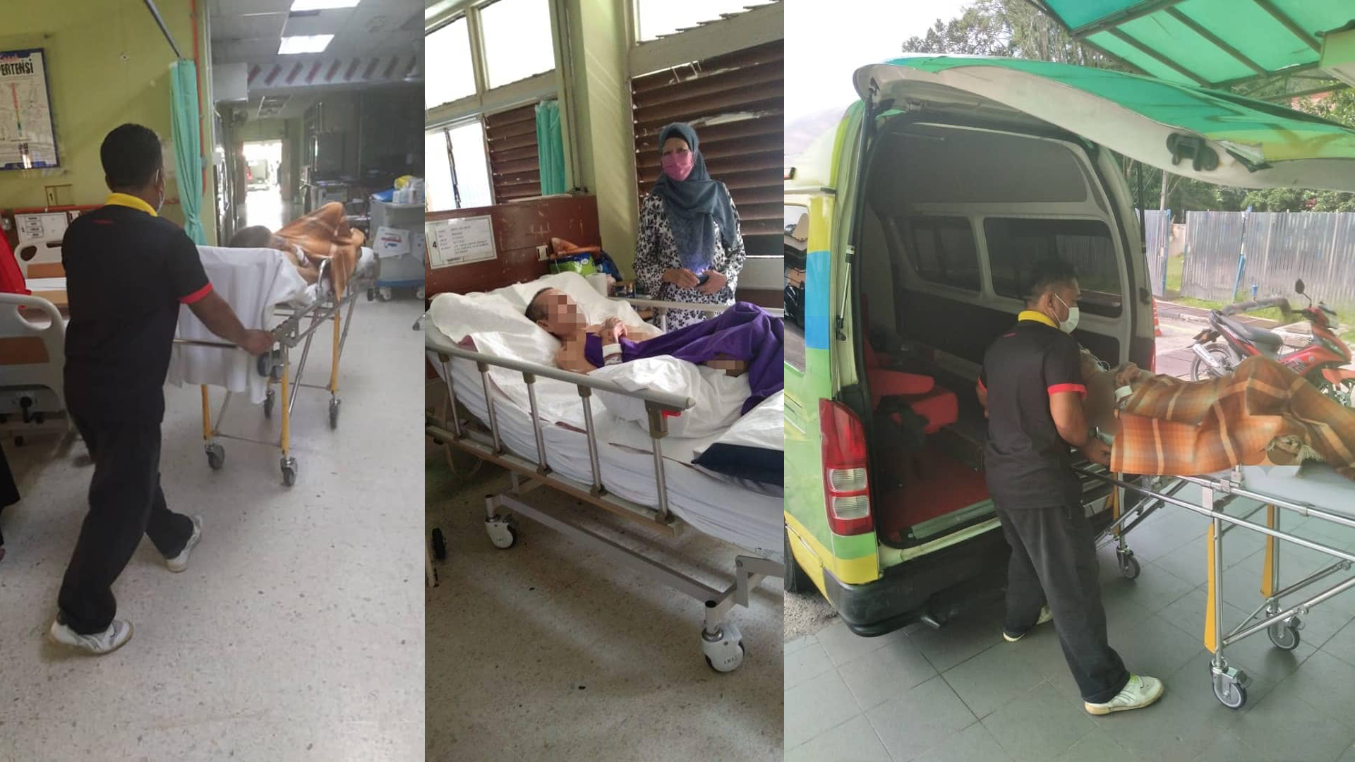 Ambulans Wakaf Berbakti Kepada Warga Emas di Gombak